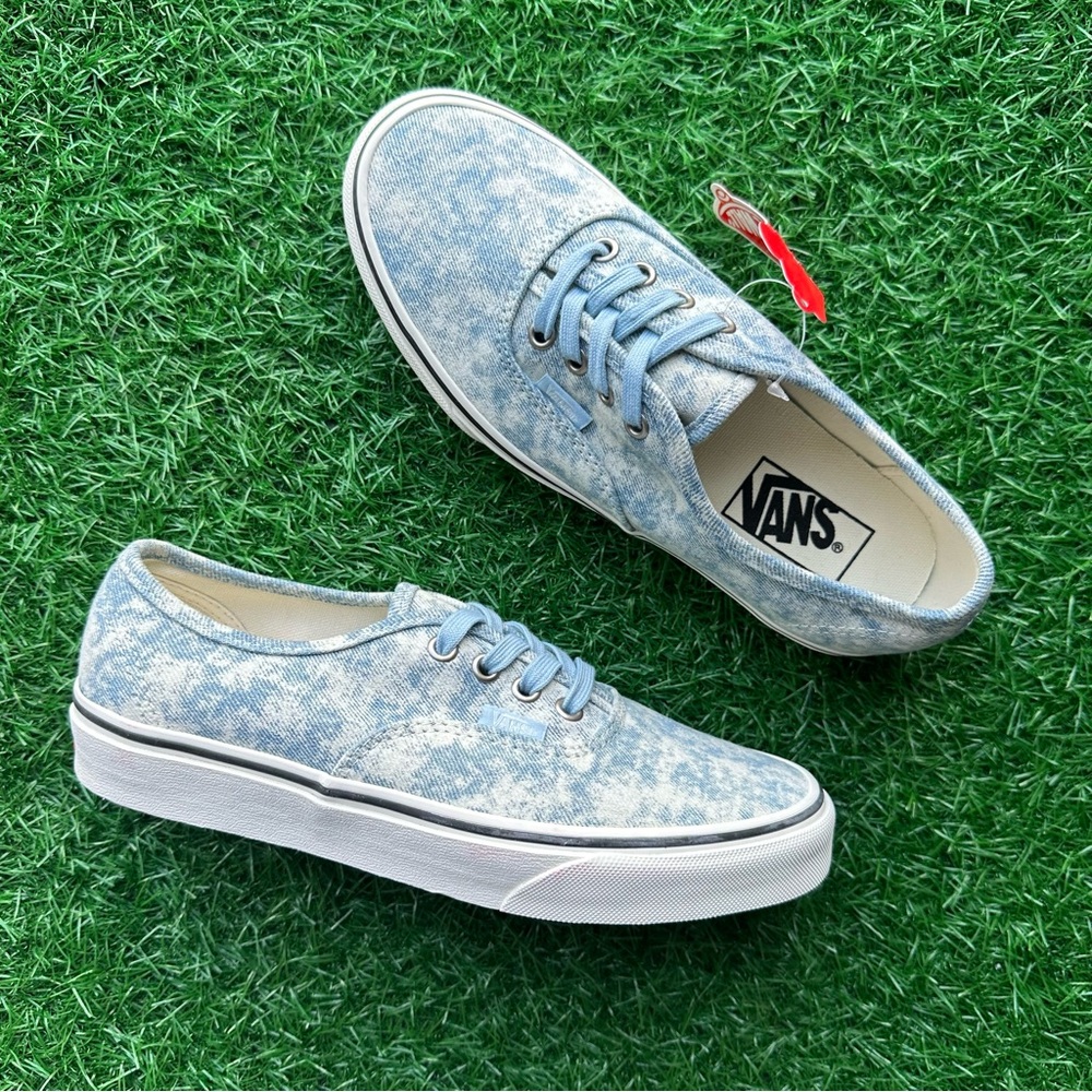Vans Authentic Denim Destroy Winter Sky Marshmallow - Picture 5 of 8